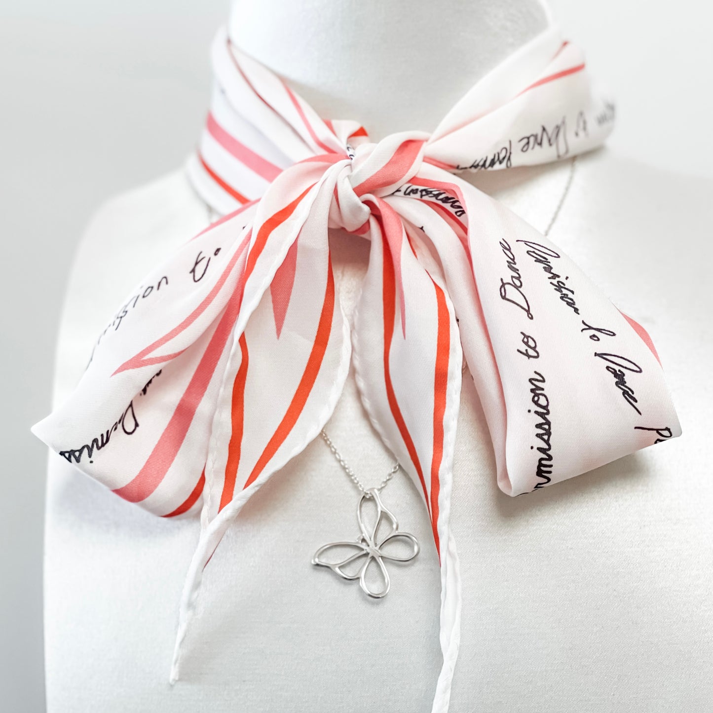 'BUTTERFLY' OT7 - SILVER NECKLACE
