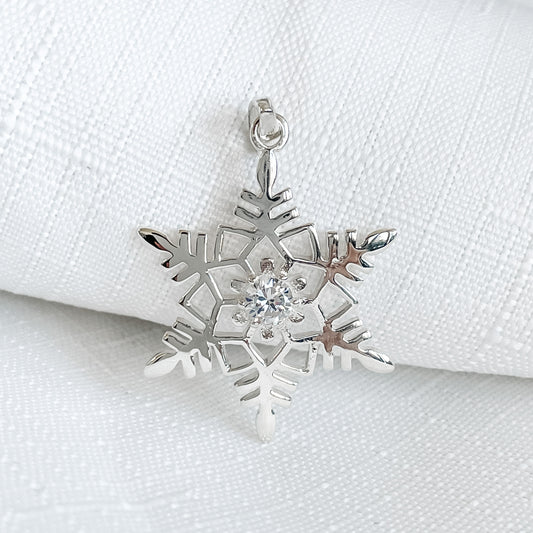 'CRYSTAL SNOW' PENDANT